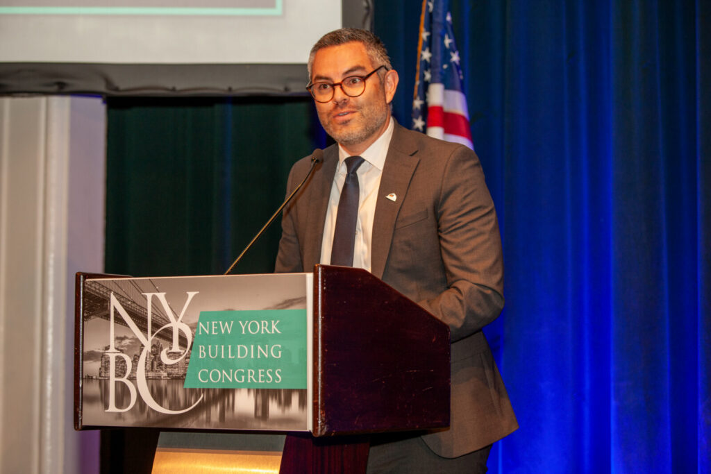 BRAVO Group New York Building Conference Industry Breakfast DDC Commissioner Paul Ochoa