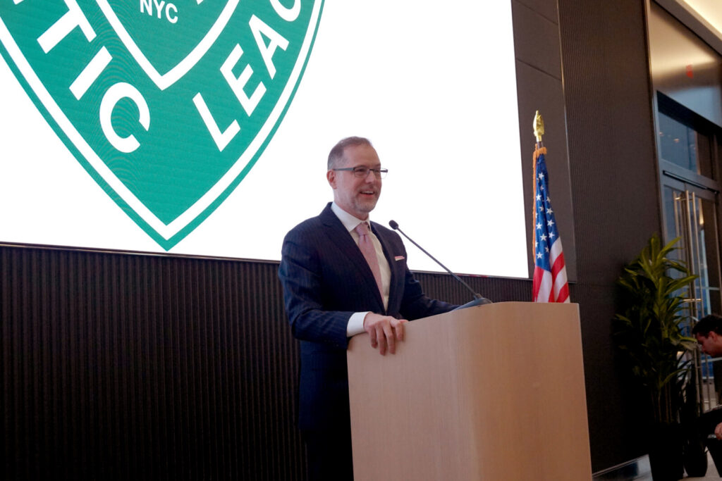 NYC Comptroller Mark Levine at PAL Luncheon